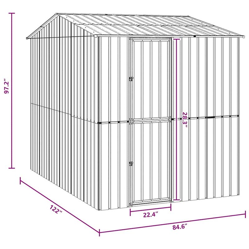 vidaXL Cage pour oiseaux