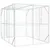 vidaXL Enclos pour oiseaux Acier vidaXL Enclos pour oiseaux Acier