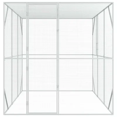 vidaXL Enclos pour oiseaux Acier vidaXL Enclos pour oiseaux Acier