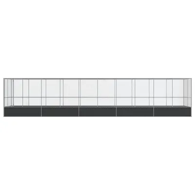 vidaXL volière Acier