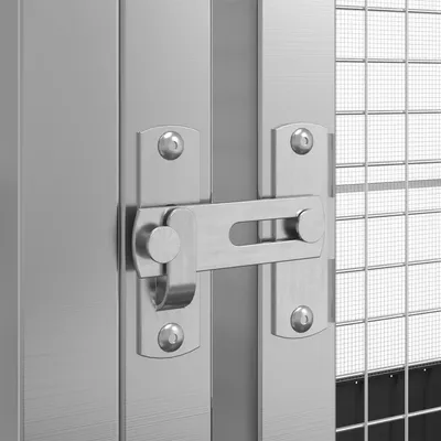 vidaXL volière Acier