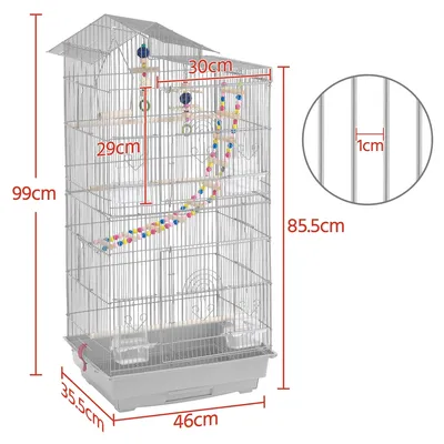 Yaheetech Cage à Oiseaux Portable