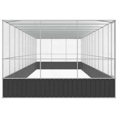 vidaXL volière Acier