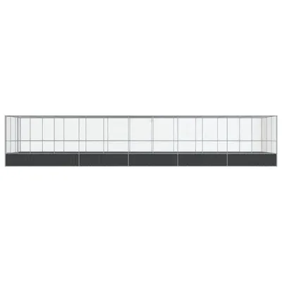 vidaXL volière Acier