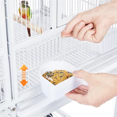 Yaheetech Cage à Oiseaux sur Roulettes