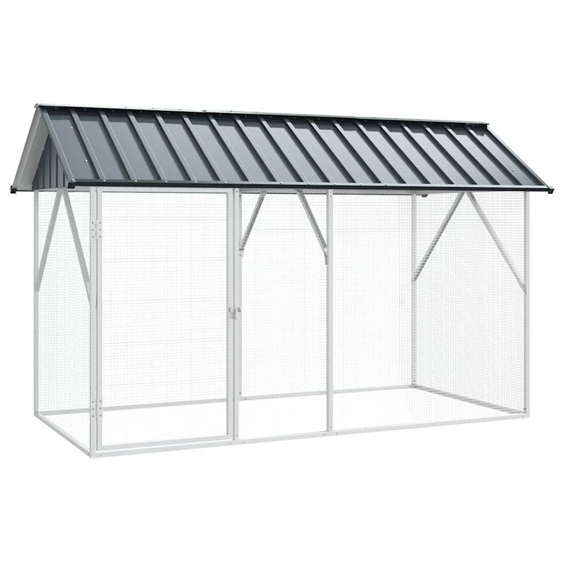 vidaXL Aviary pour oiseaux Acier