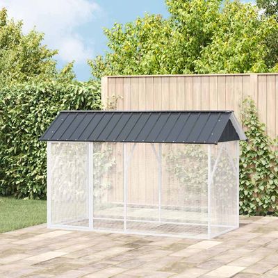 vidaXL Enclos à oiseaux en extérieur Acier