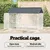 vidaXL Enclos à oiseaux en extérieur Acier vidaXL Enclos à oiseaux en extérieur Acier
