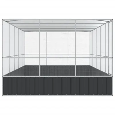 vidaXL volière Acier