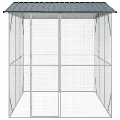 vidaXL Enclos à oiseaux en extérieur Acier vidaXL Enclos à oiseaux en extérieur Acier