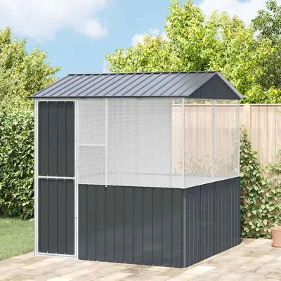 vidaXL Cage pour oiseaux Acier vidaXL Cage pour oiseaux Acier