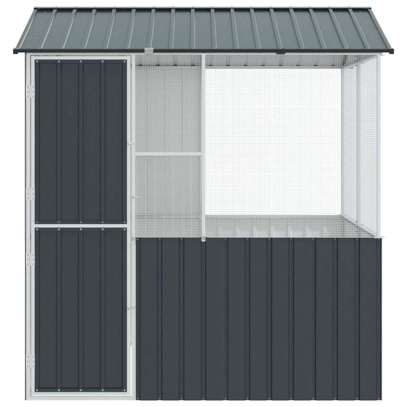 vidaXL Cage pour oiseaux Acier