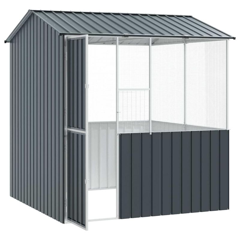 vidaXL Cage pour oiseaux Acier