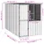 vidaXL Cage pour oiseaux d'extérieur Acier vidaXL Cage pour oiseaux d'extérieur Acier