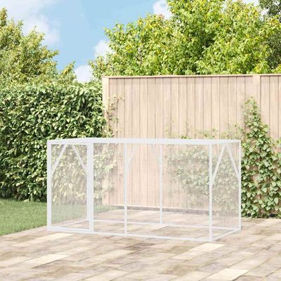 vidaXL Enclos pour oiseaux Acier