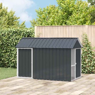 vidaXL Cage pour oiseaux d'extérieur Acier