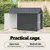 vidaXL Cage pour oiseaux d'extérieur Acier vidaXL Cage pour oiseaux d'extérieur Acier