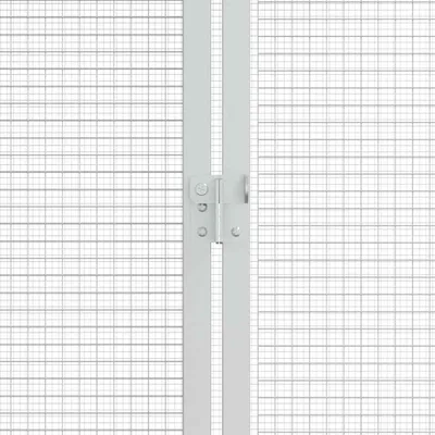 vidaXL Aviary pour oiseaux Acier