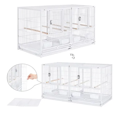 Yaheetech Cage à Oiseaux Double