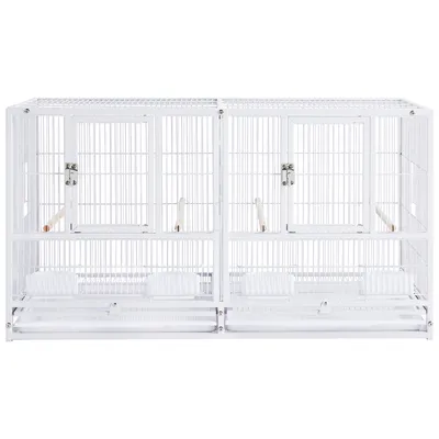 Yaheetech Cage à Oiseaux Double