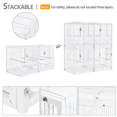 Yaheetech Cage à Oiseaux Double