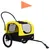 vidaXL remorque de vélo pour animaux de compagnie Tissu