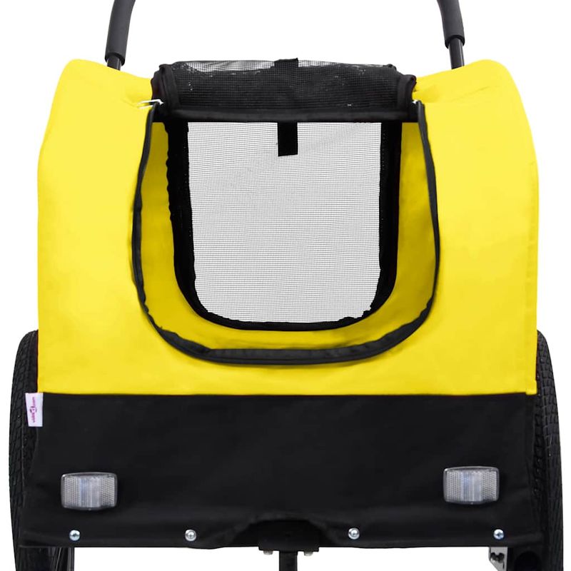 vidaXL remorque de vélo pour animaux de compagnie