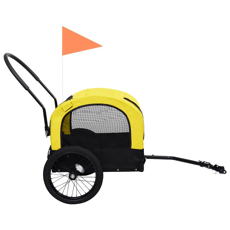 vidaXL remorque de vélo pour animaux de compagnie