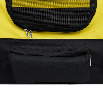 vidaXL remorque de vélo pour animaux de compagnie Tissu