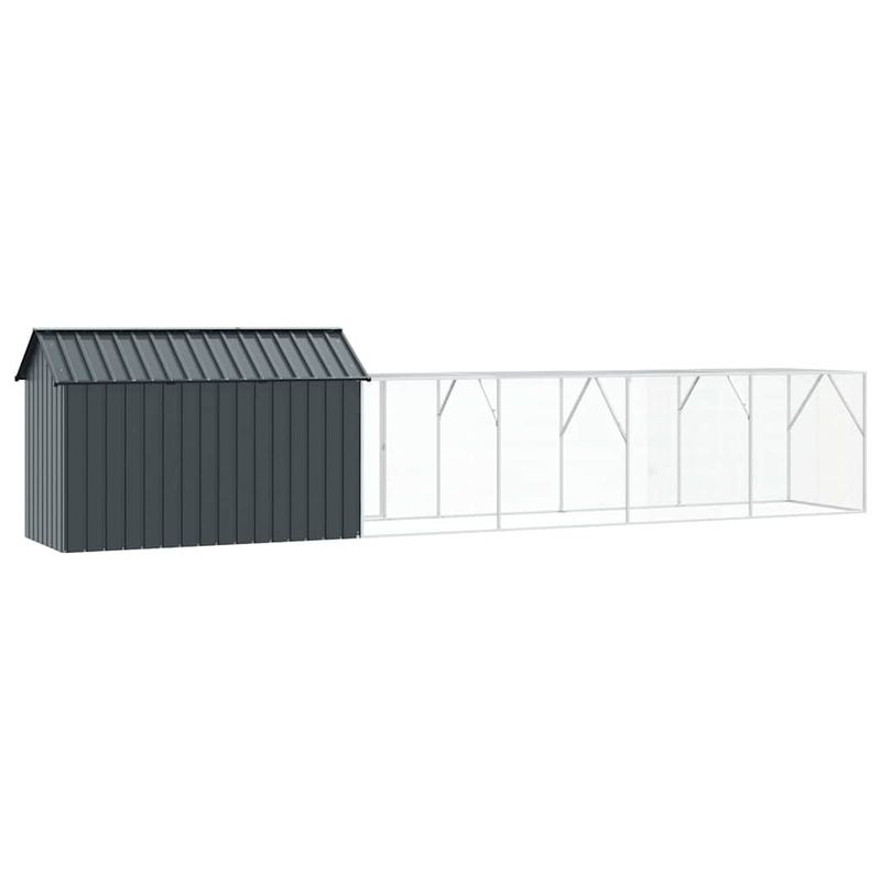 vidaXL Aviary pour oiseaux Acier