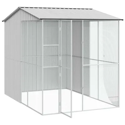 vidaXL Enclos pour oiseaux Acier vidaXL Enclos pour oiseaux Acier