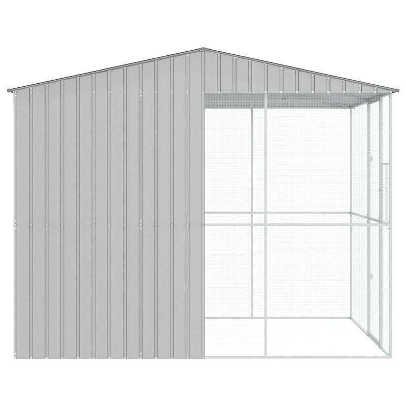vidaXL Aviary pour oiseaux Acier