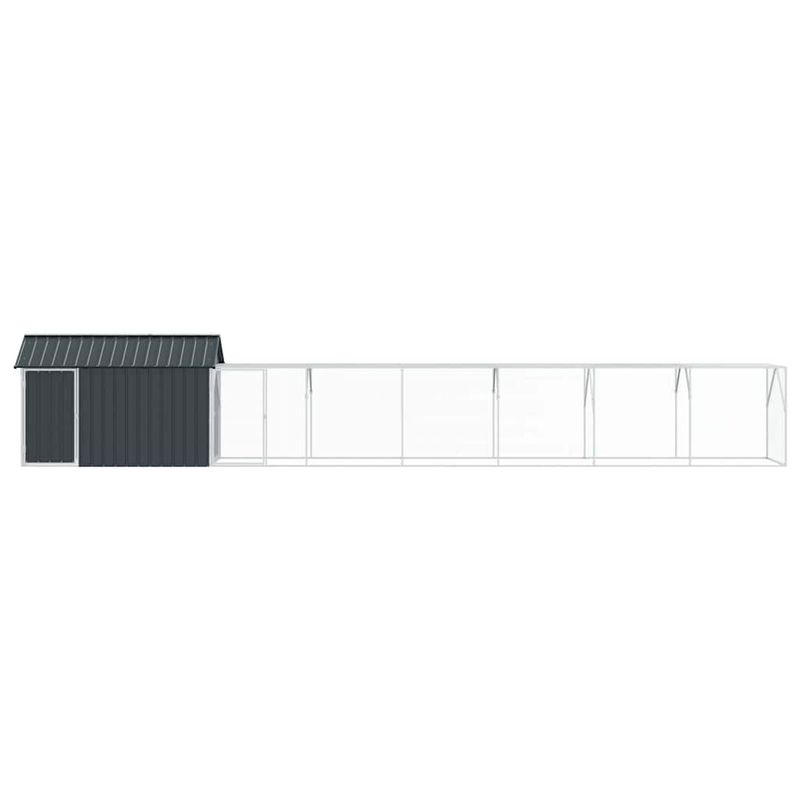 vidaXL Aviary pour oiseaux Acier