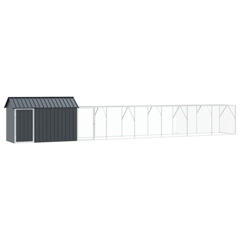 vidaXL Aviary pour oiseaux Acier