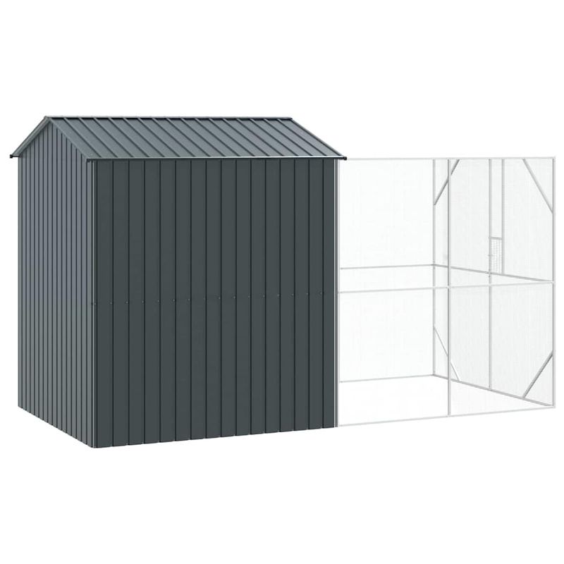 vidaXL Aviary pour oiseaux Acier