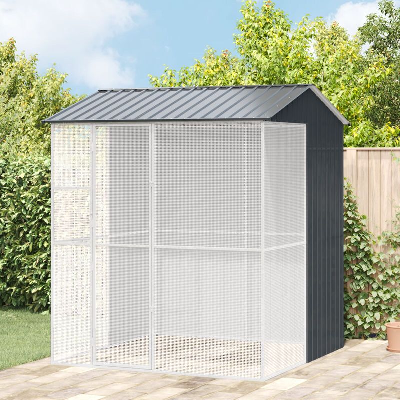 vidaXL Cages à oiseaux