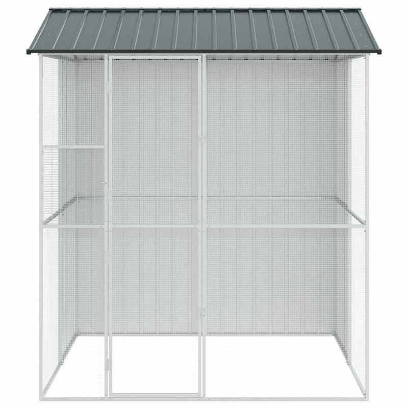 vidaXL Aviary pour oiseaux Acier