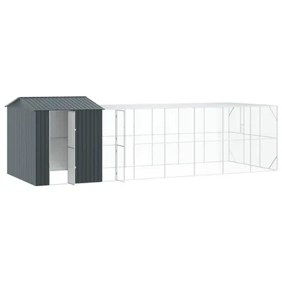 vidaXL Cage pour oiseaux d'extérieur Acier vidaXL Cage pour oiseaux d'extérieur Acier