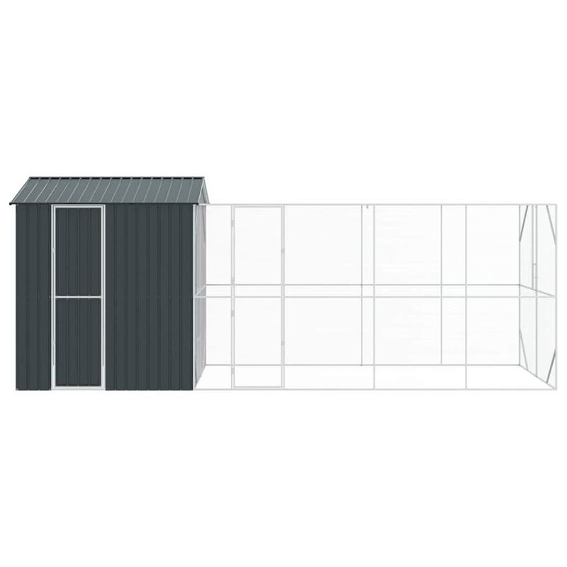 vidaXL Aviary pour oiseaux Acier