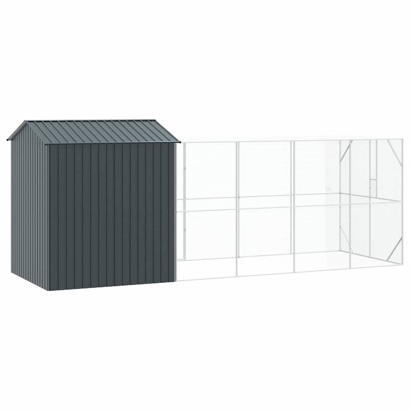 vidaXL Aviary pour oiseaux Acier