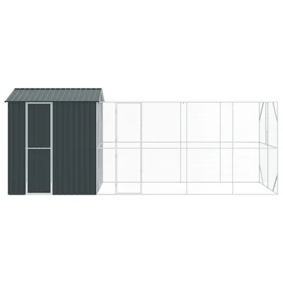 vidaXL Cage pour oiseaux d'extérieur Acier vidaXL Cage pour oiseaux d'extérieur Acier