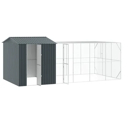 vidaXL Cage pour oiseaux d'extérieur Acier vidaXL Cage pour oiseaux d'extérieur Acier