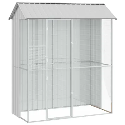 vidaXL Enclos pour oiseaux Acier vidaXL Enclos pour oiseaux Acier