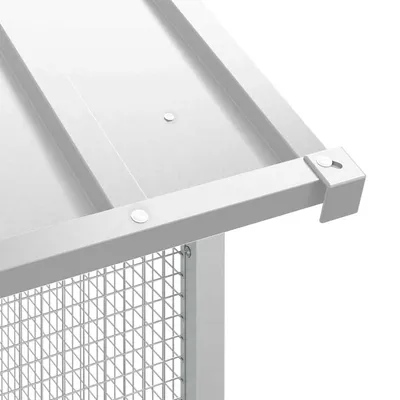 vidaXL Aviary pour oiseaux Acier