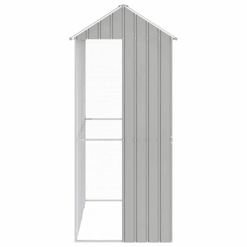 vidaXL Aviary pour oiseaux Acier