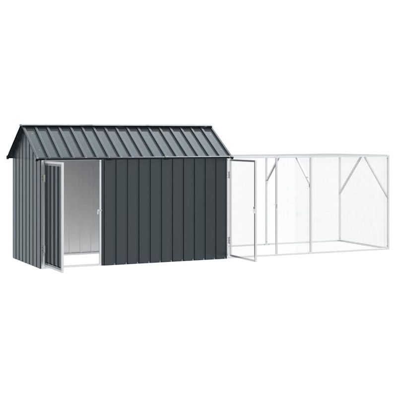 vidaXL Aviary pour oiseaux Acier