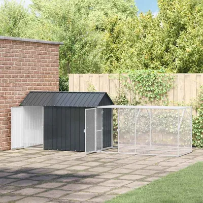 vidaXL Aviary pour oiseaux Acier