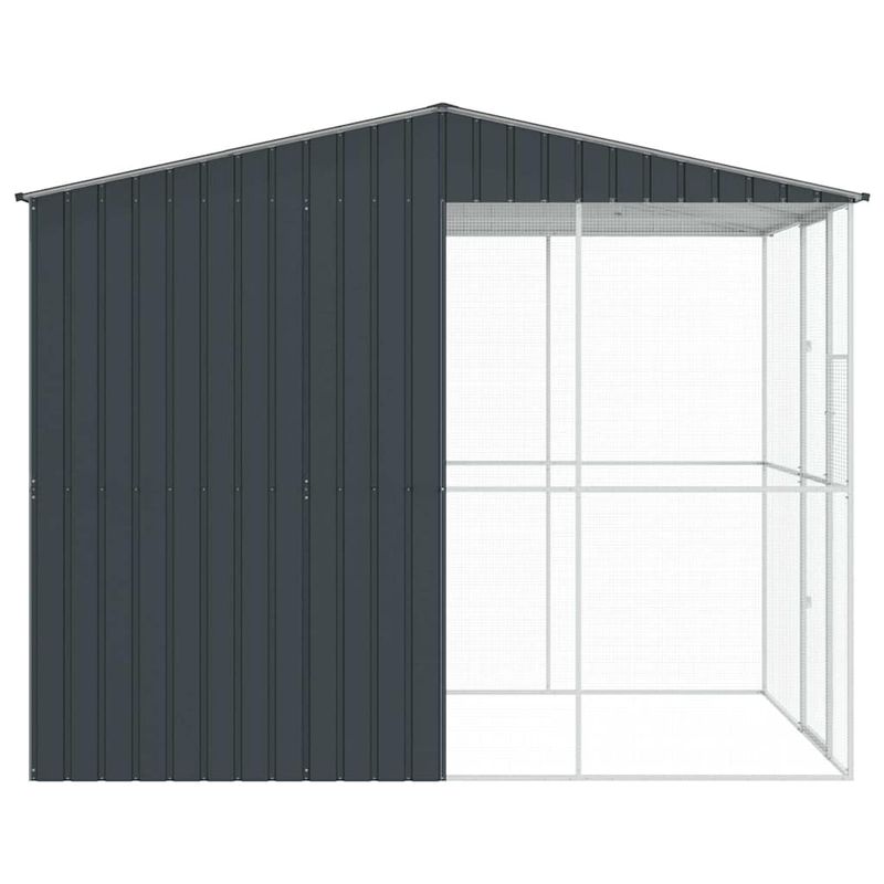 vidaXL Aviary pour oiseaux Acier