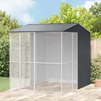 vidaXL Enclos pour oiseaux Acier vidaXL Enclos pour oiseaux Acier