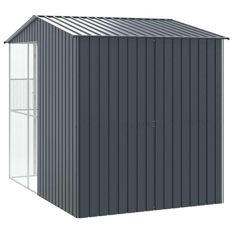 vidaXL Aviary pour oiseaux Acier